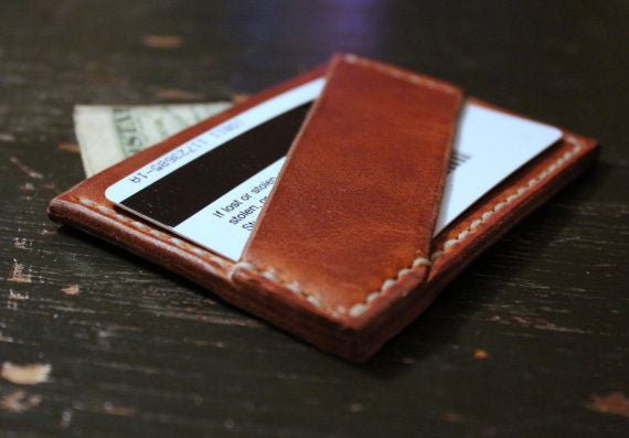 Slim Minimal Leather Wallet